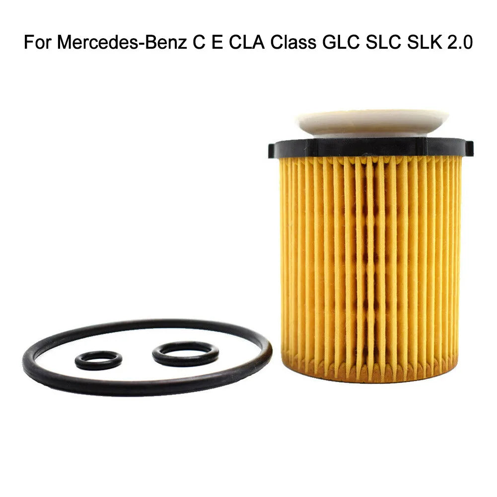 For Mercedes-Benz CE CLA-Class GLC SLC SLK 2.0 OM270 & OM274 Petrol Engine Auto Oil Filter A2701800109 For NISSAN 15208-HG00D