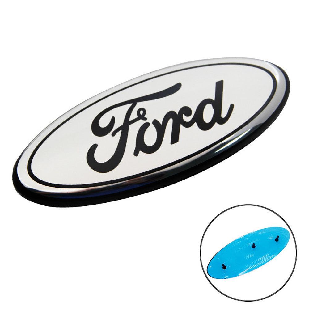 9 inch Ford Logo Grille Emblem with Pins | 1pc - KinglyDay