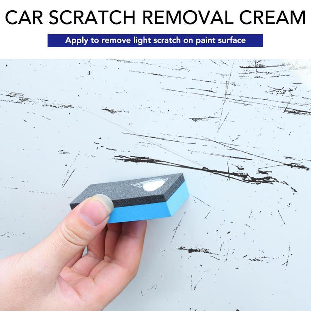 Magic Car Scratch Remover Polish Cloth & Car Body Compound Paste Sponge Kit - KinglyDay