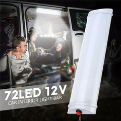 12V LED RV Caravan Trailer Boat Interior Ceiling Dome Light White Lamp 6500K 12W - KinglyDay