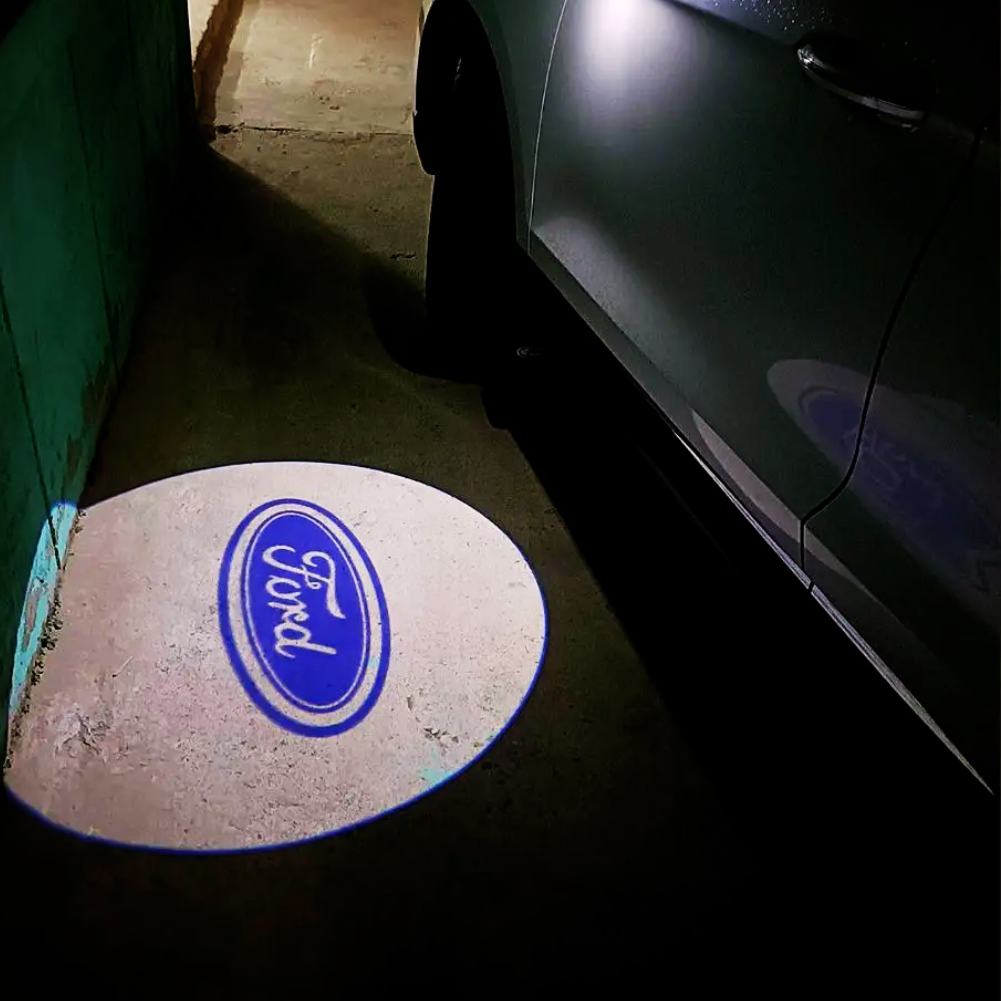 Luz de proyector de logotipo de puerta de coche láser inalámbrico 3D