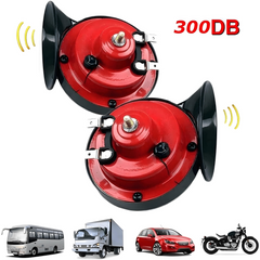 1 Paar 300 dB super lautes Zughorn für LKW, Zug, Boot, Auto, Luft, elektrische Schnecke, einzelnes Horn
