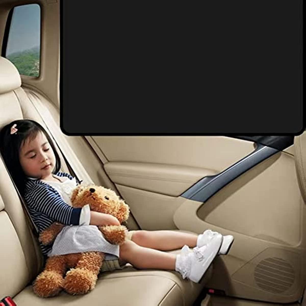 Car Side Window Sun Shades, Window Sunshades Privacy Curtains, 100% Block Light for Breastfeeding, Taking a nap, Changing Clothes, Camping - KinglyDay
