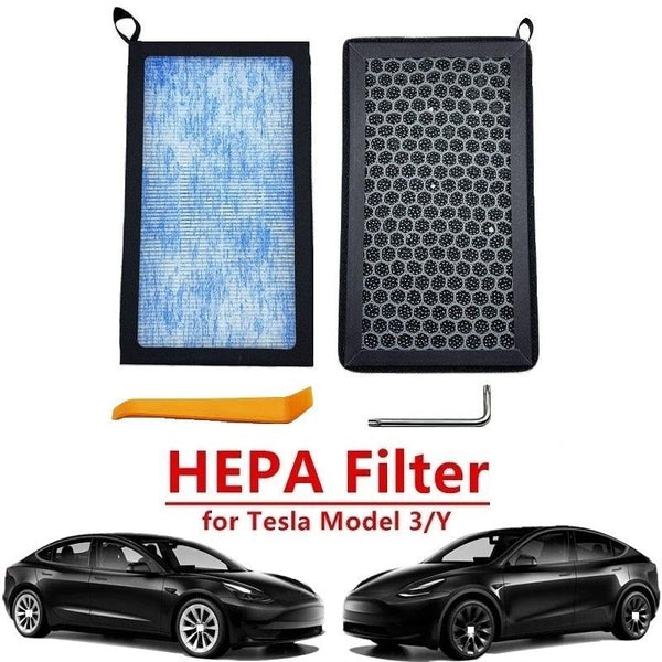 Model 3/Y HEPA King Cabin Filter + HEPA King Silicone Wiper Combo – KP  Automotive