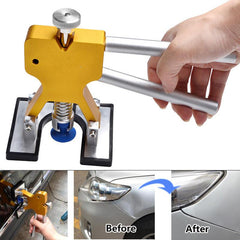 Car Paintless Body Dent Repair Tools Dent Repair Kit Car Dent Puller Tabs Removal Body Damage Fix Tool With Mats Minor Dent Removal - KinglyDay