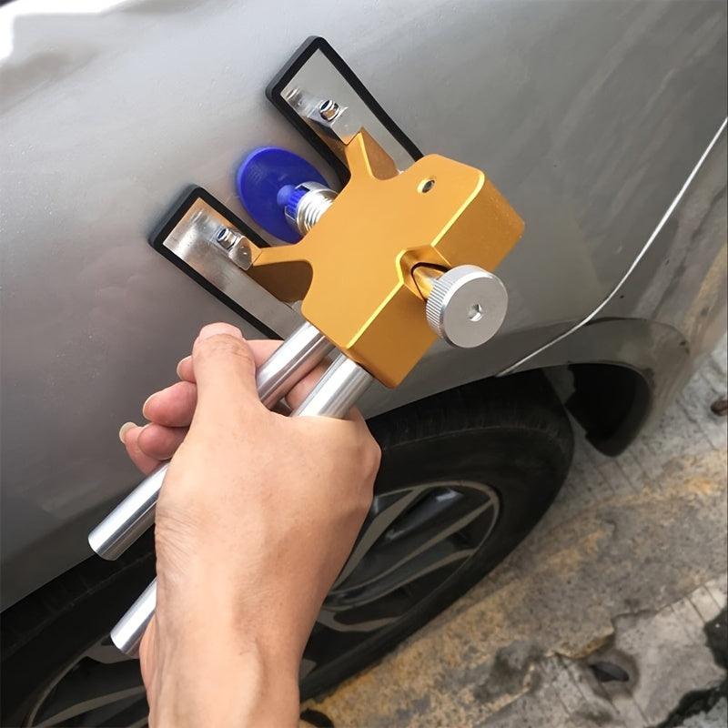 Car Paintless Body Dent Repair Tools Dent Repair Kit Car Dent Puller Tabs Removal Body Damage Fix Tool With Mats Minor Dent Removal - KinglyDay