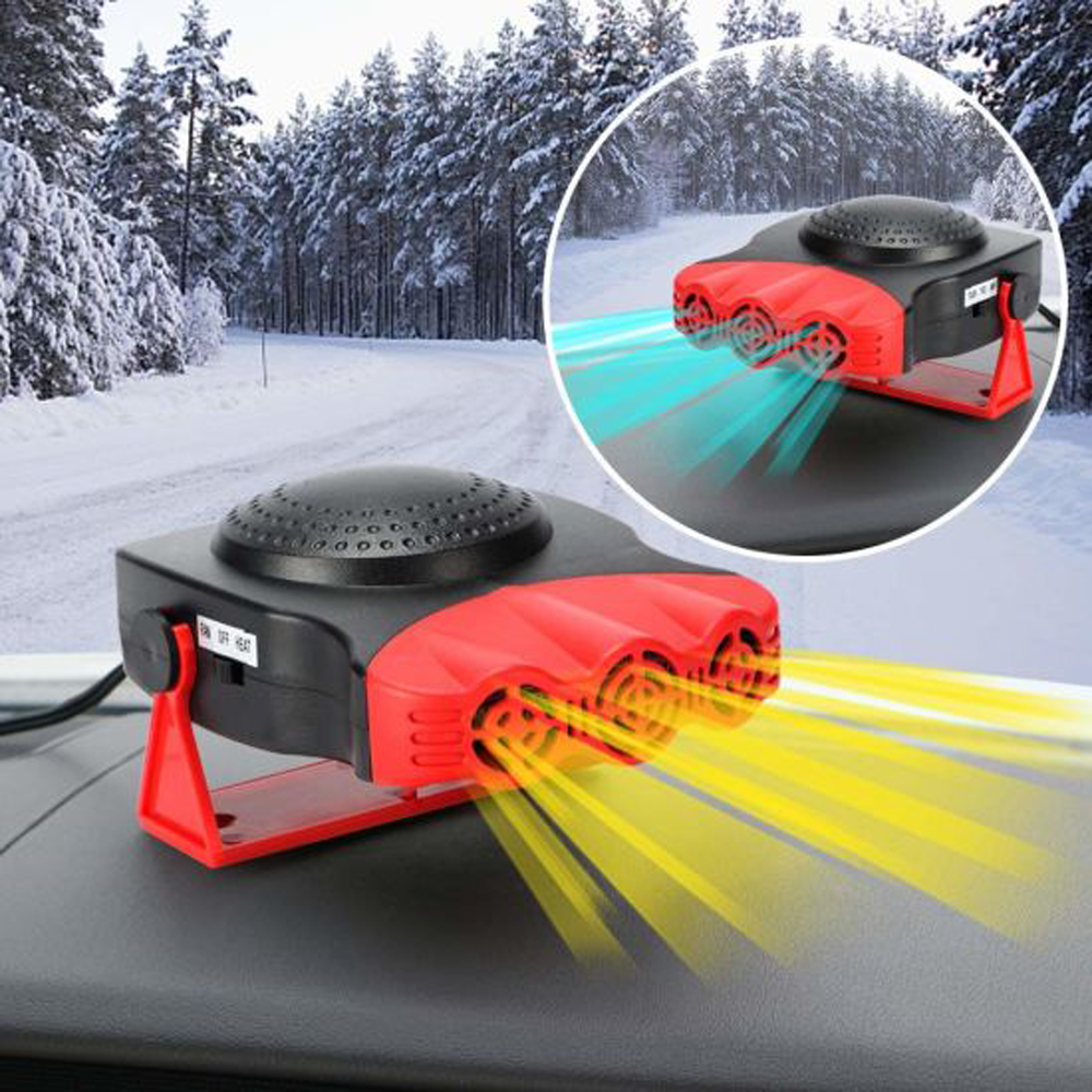 Premium Car Heater Portable Plug In Windshield Defroster 12 Volt Space Heater For Car - KinglyDay