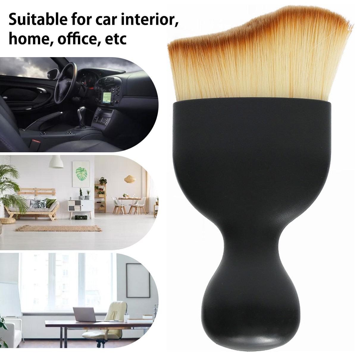 Car Interior Cleaning Soft Brush Dashboard Air Outlet Gap Dust Removal Detailing Brush Clean Tools Auto Maintenance - KinglyDay