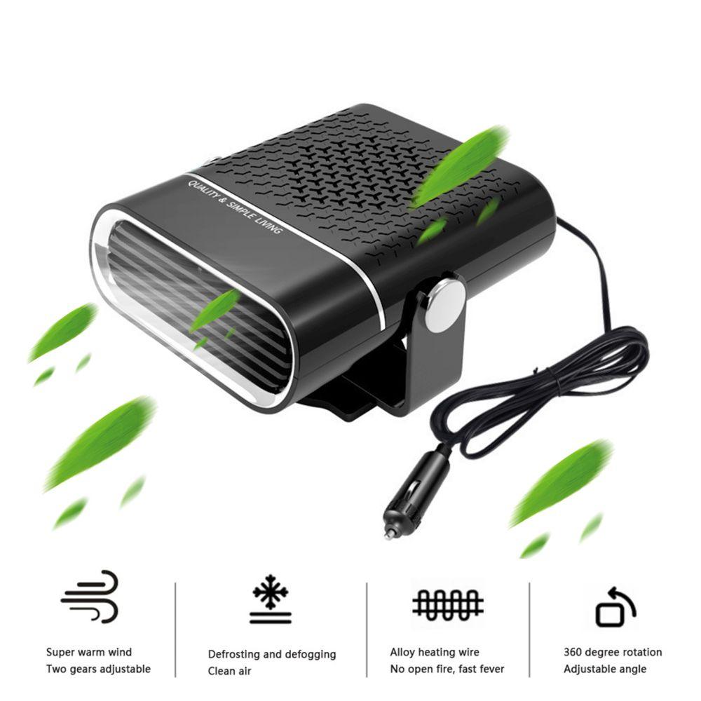 2023 Portable Car Heater Fast Heating Quickly Defrost Defogger Demister Heat Cooling Fan - KinglyDay