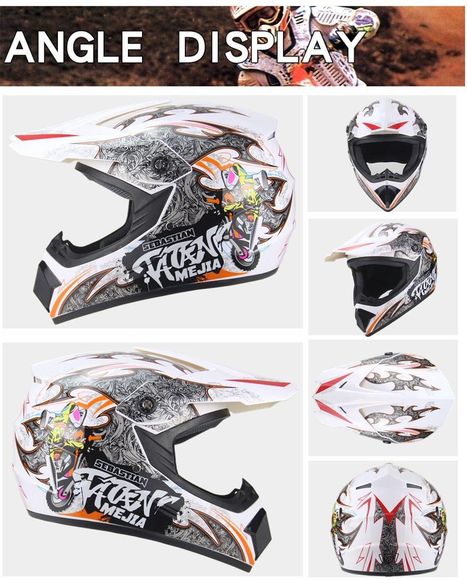 KLD23215737 Motorcycle Helmet - KinglyDay