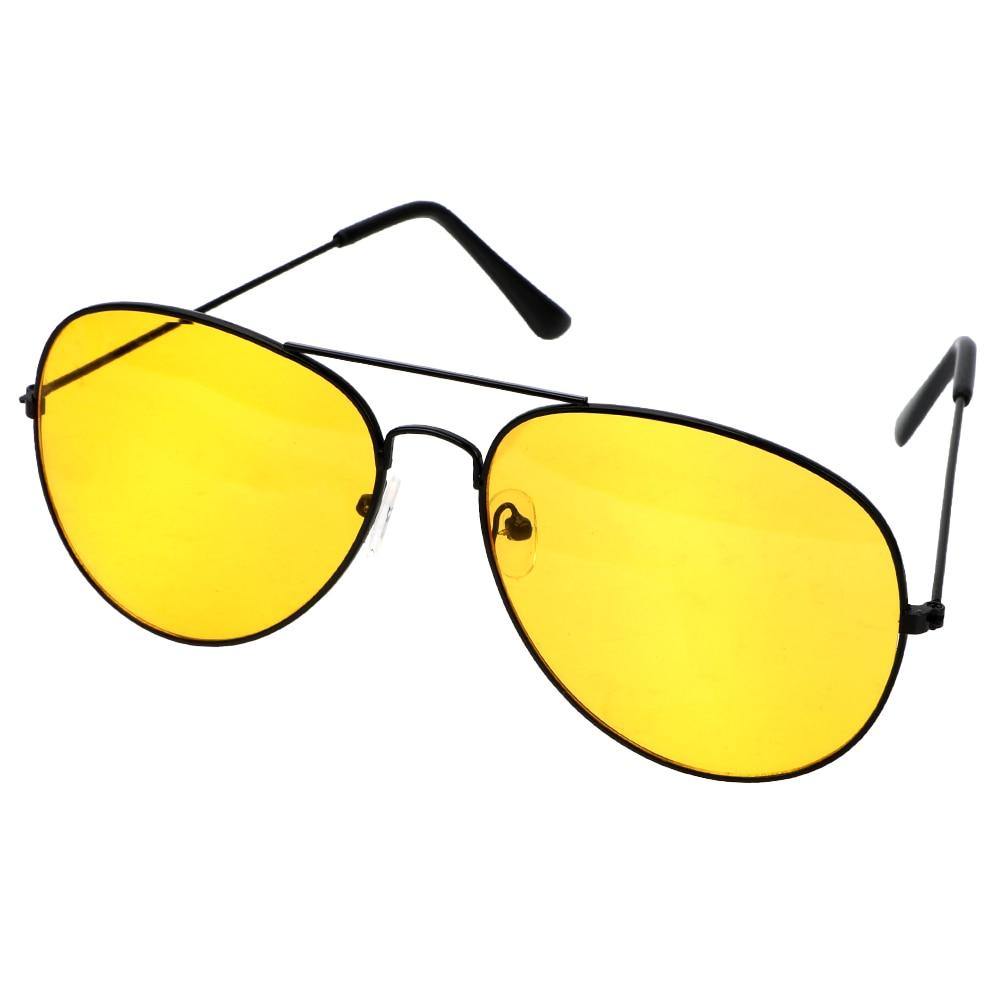 Anti-glare Polarized Sunglasses Copper Alloy Night Vision Driving Glasses - KinglyDay