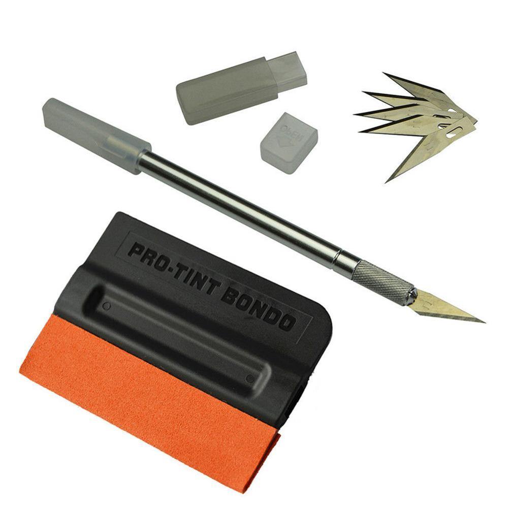 PRO Window Tinting Tools Kit, Auto Car Vinyl Wrap Application Tint Film TUCK DIY - KinglyDay