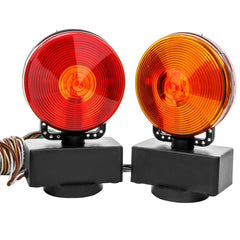12V Magnetic Towing Tow Light Kit Trailer RV Tow Dolly Tail Towed Car Boat Truck - KinglyDay