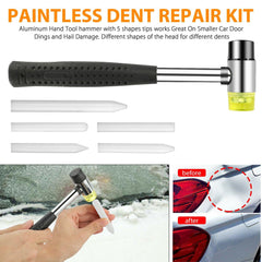 6pcs Paintless Car Hail Damage Remover Repair Kit Auto Dent Puller Hammer Tool - KinglyDay
