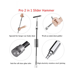 Car Body Dent Puller Hammer Tool Paintless Hail Damage Remover Repair Kit - KinglyDay
