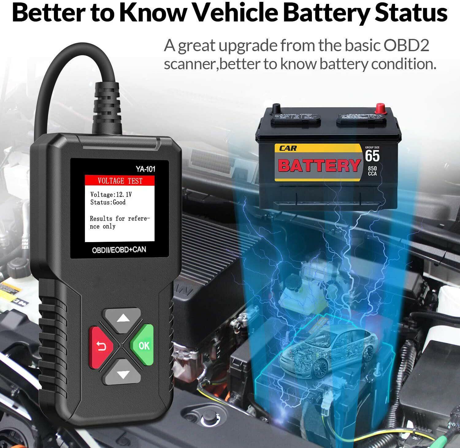 Automotive OBD2 Scanner OBD Code Reader Car Check Engine Fault Diagnostic Tool - KinglyDay