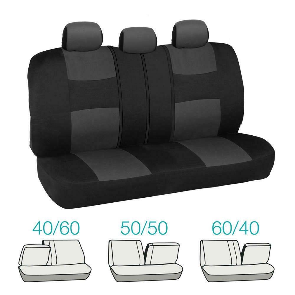 Auto Seat Covers for Car Truck SUV Van - Universal Protectors Polyester 12 Color - KinglyDay